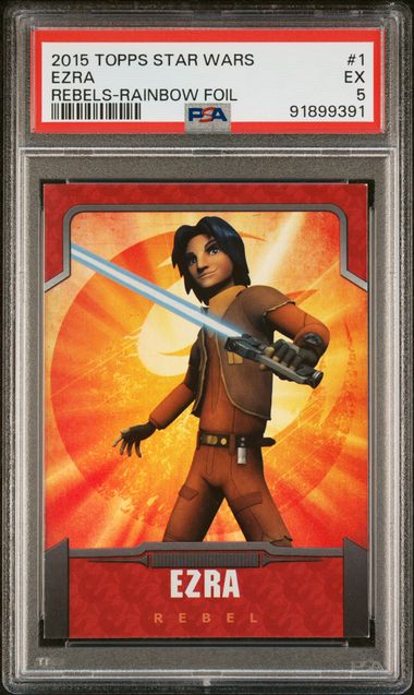 2015 Topps Star Wars Rebels — Ezra Bridger (#1) — Council of Dorks Rookie Profile