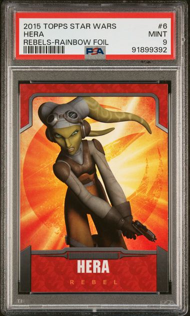 2015 Topps Star Wars Rebels — Hera Syndulla (#6) — Council of Dorks Rookie Profile