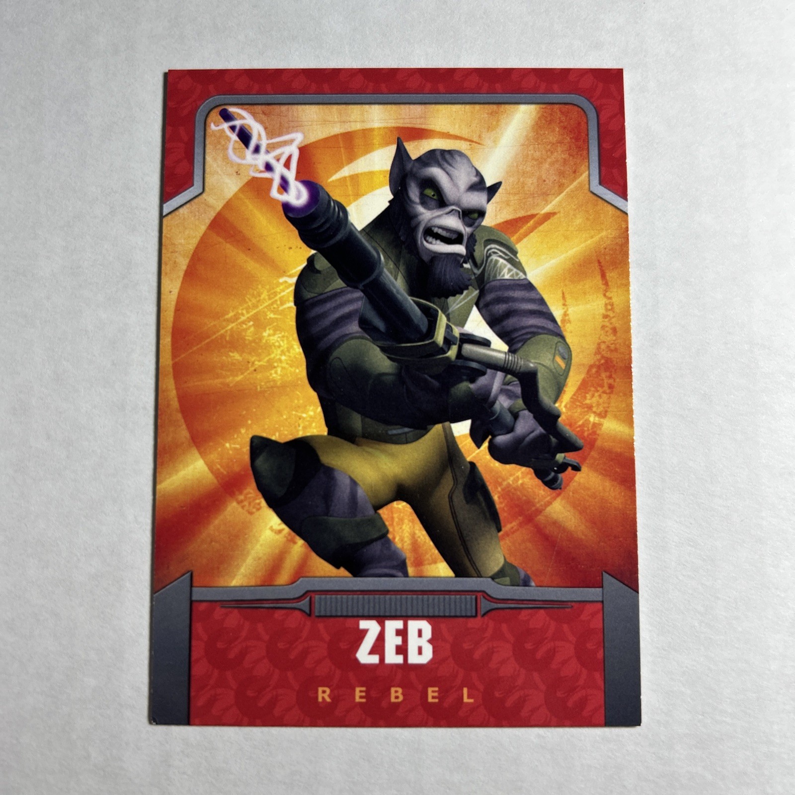 2015 Topps Star Wars Rebels — Garazeb ‘Zeb’ Orrelios (#4) — Council of Dorks Rookie Profile
