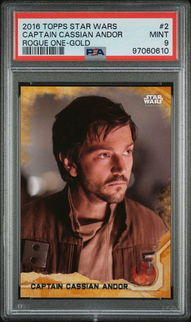 2016 Topps Star Wars: Rogue One Series 1 — Cassian Andor (#2) — Council of Dorks Rookie Profile