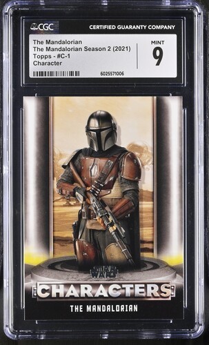 2020 Topps Star Wars: The Mandalorian Season 1 — The Mandalorian (C-1) — Council of Dorks Rookie Profile