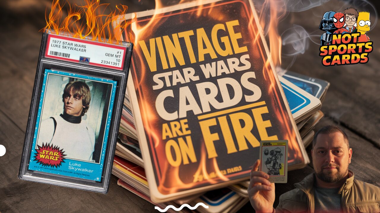 1977 Topps Star Wars Starting To Catch Fire