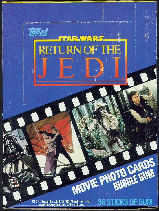 1983 Topps Star Wars Return of The Jedi