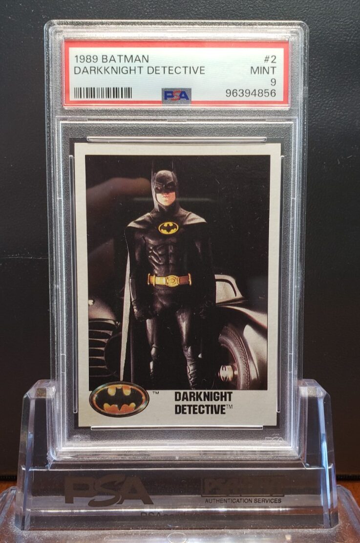 1989 Topps Batman #2 – Darknight Detective – Iconic Rookies