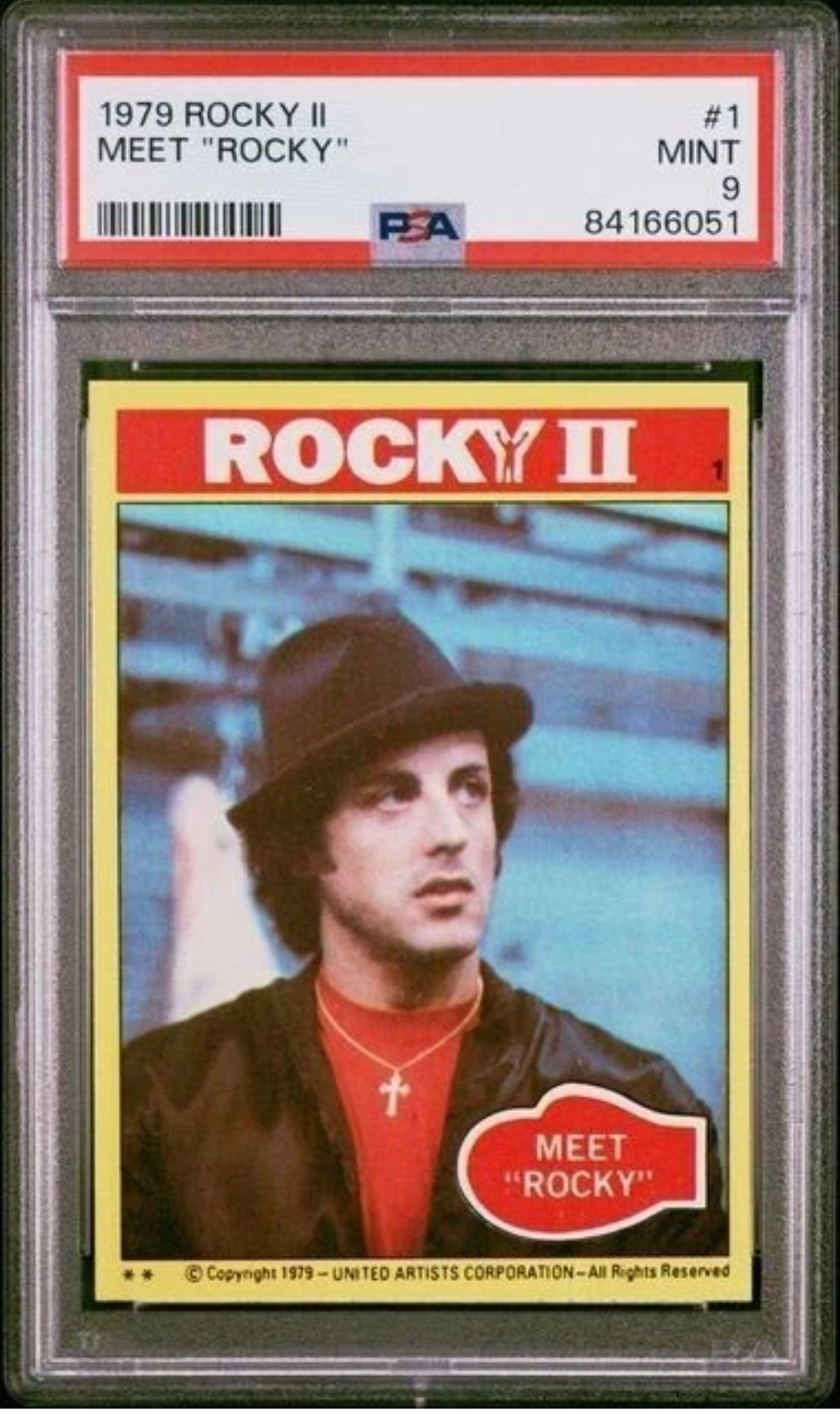 1979 Topps Rocky II – Meet Rocky – Iconic Rookies