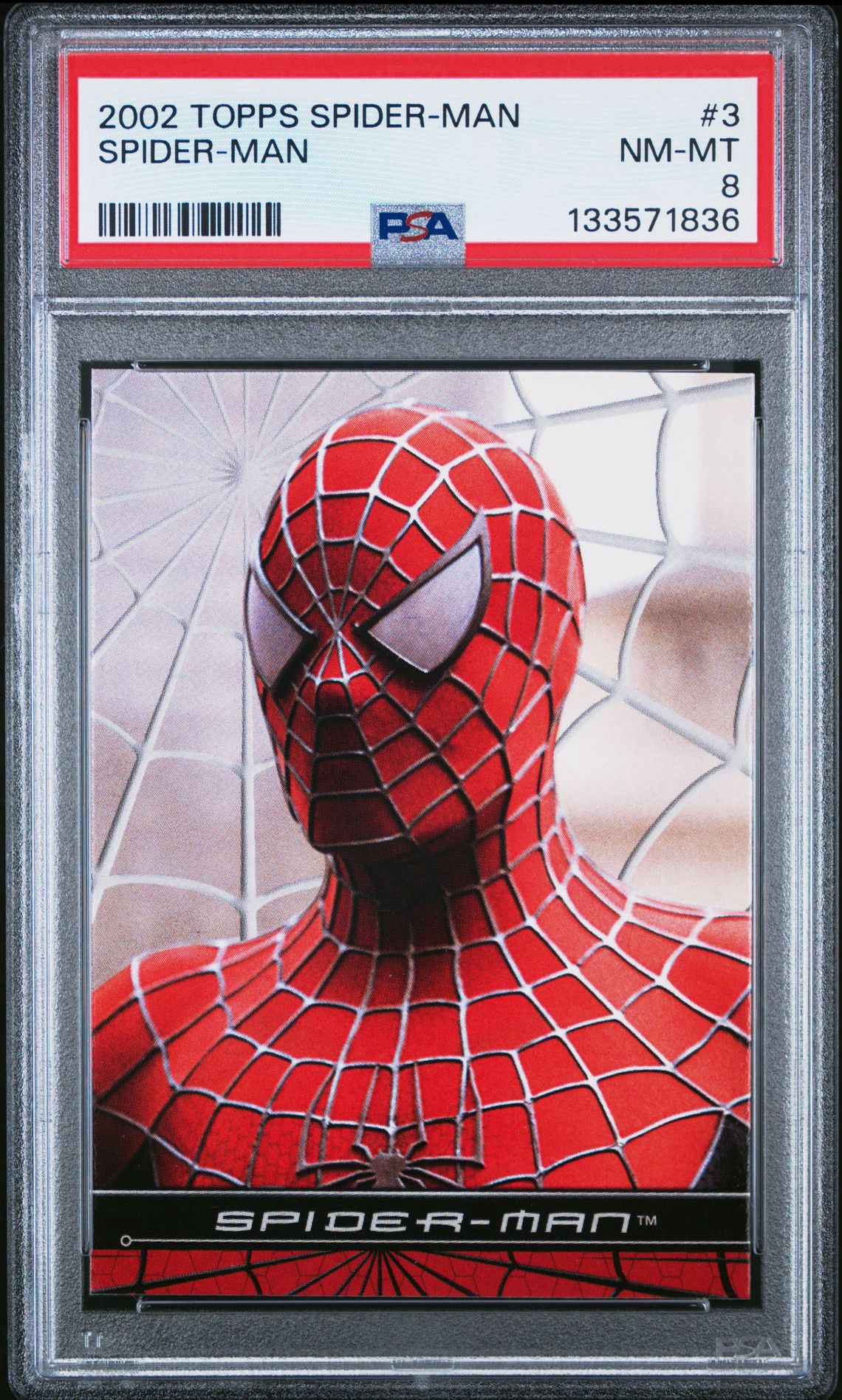 Iconic Rookies: 2002 Topps Spider-Man #3 – Spider-Man