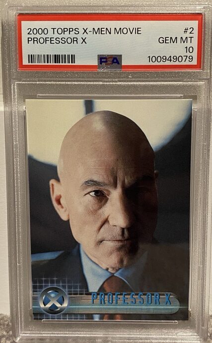 Iconic Rookies: 2000 Topps X-Men The Movie #2 – Professor X