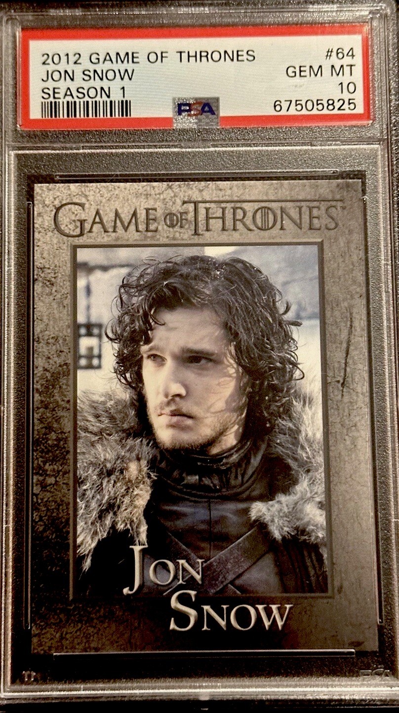 Iconic Rookies: 2012 Rittenhouse Game of Thrones Season 1 #64 – Jon Snow