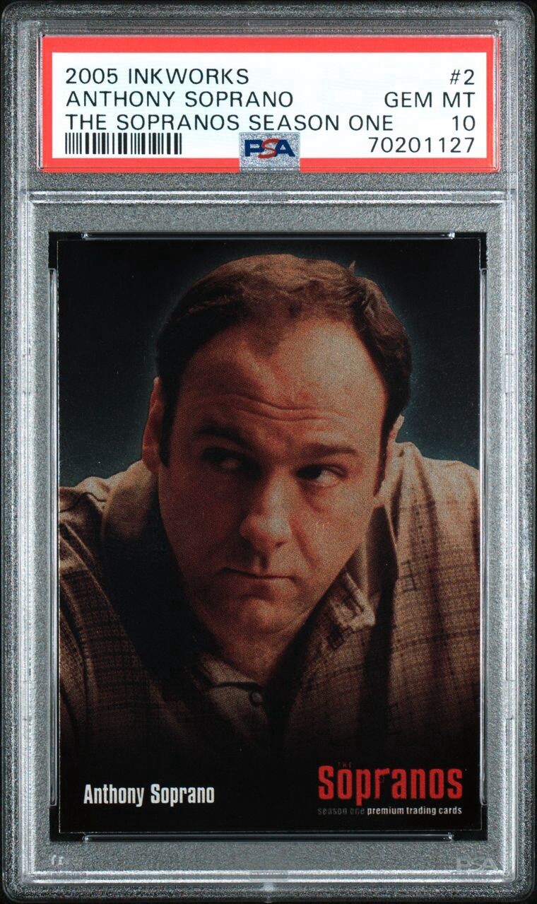 Iconic Rookies: 2005 Inkworks The Sopranos Season One #2 – Anthony “Tony” Soprano