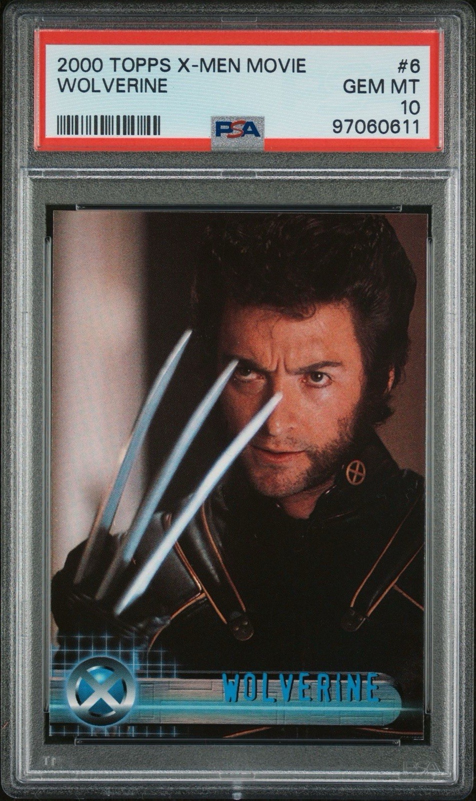 Iconic Rookies: 2000 Topps X-Men The Movie #6 – Wolverine
